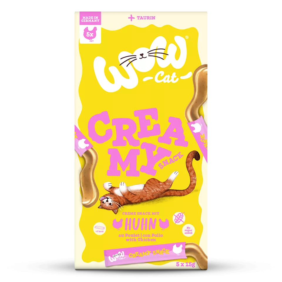 Creamy Snack Poulet pour chat