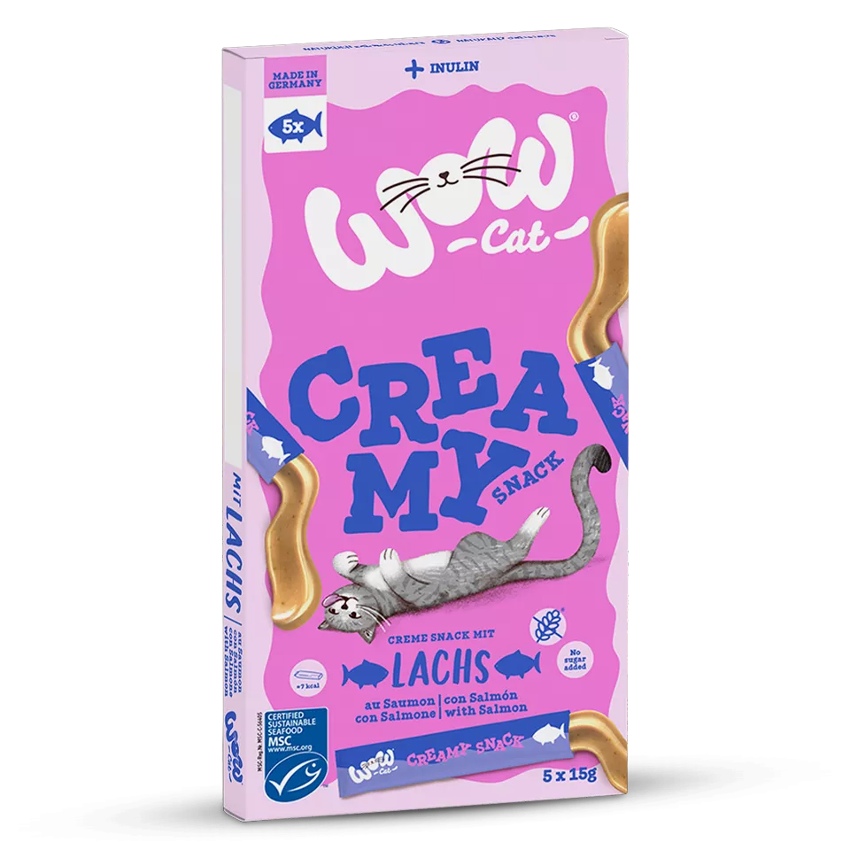 Creamy Snack Saumon pour chat