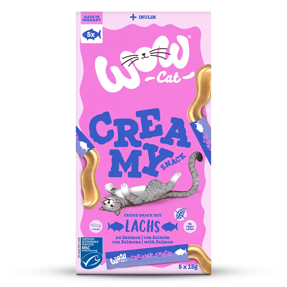 Creamy Snack Saumon pour chat
