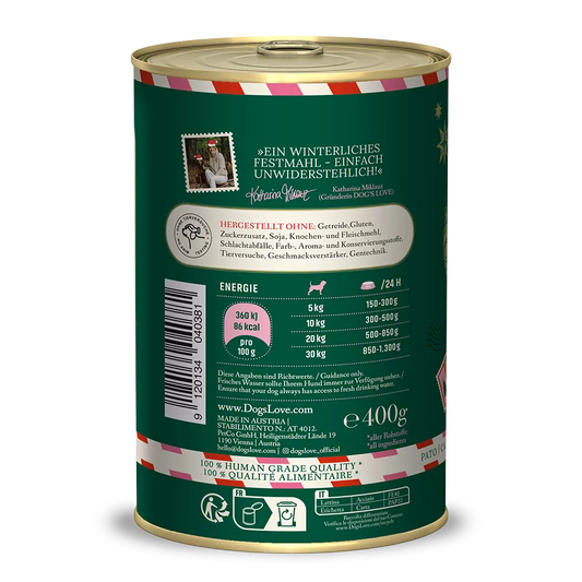 Repas de Noël au canard