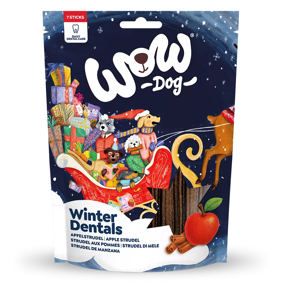 Sticks dentaires de Noël Strudel aux pommes