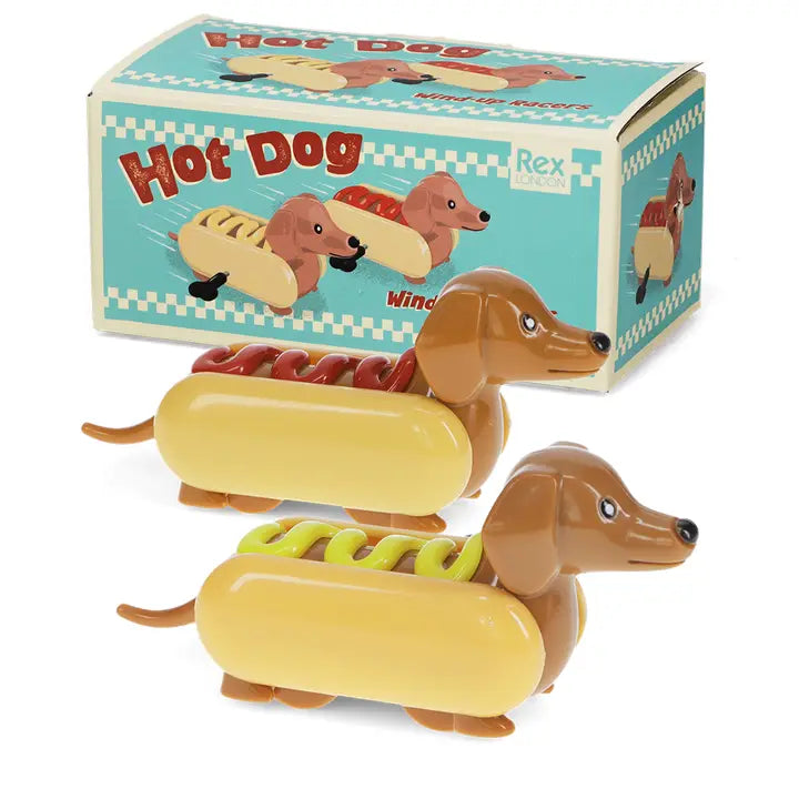 Jouet à remontoir Hot Dog