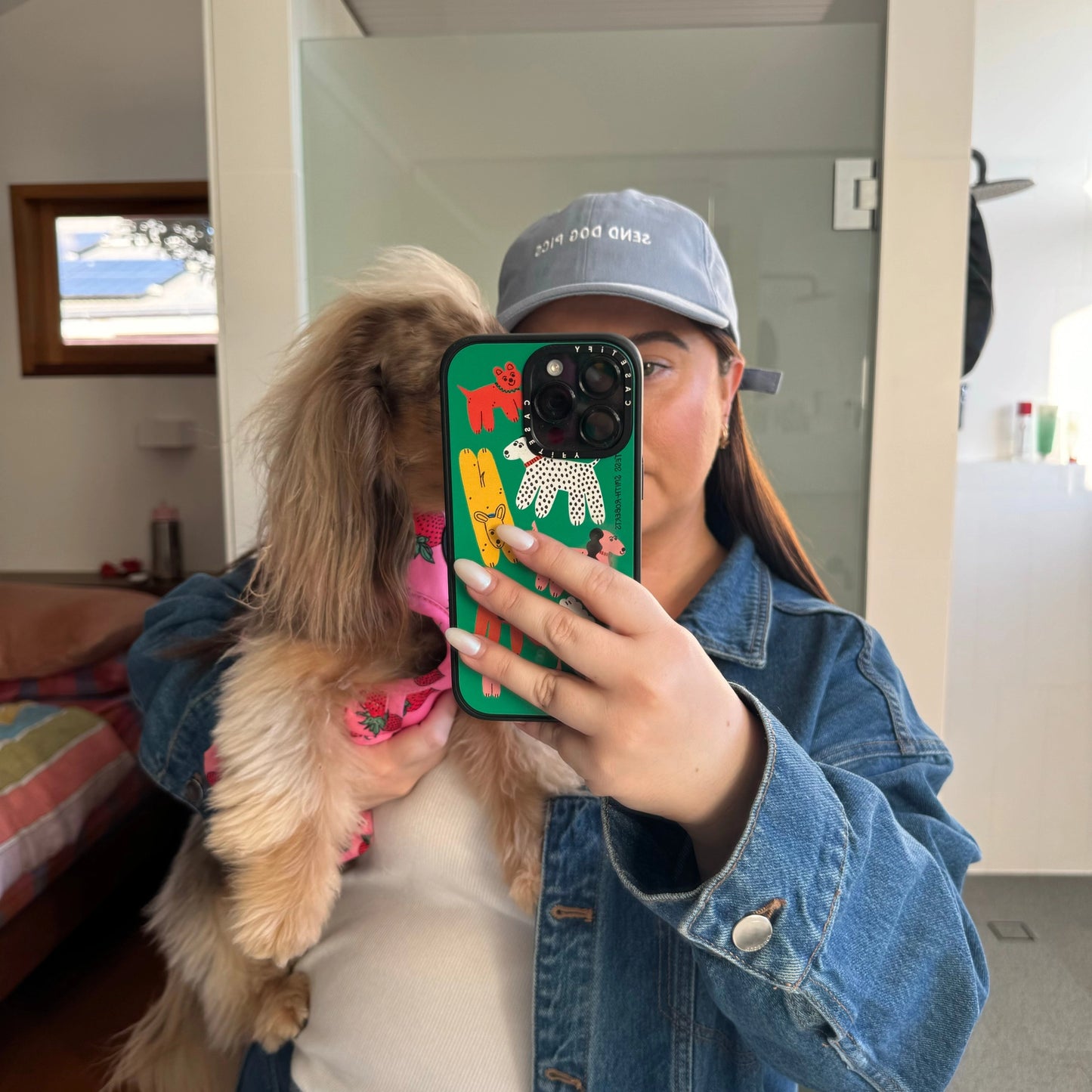 Casquette Send dog pics