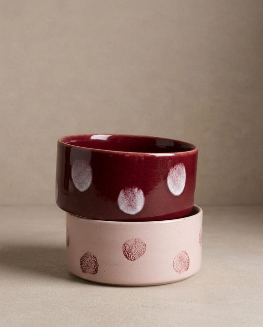 Gamelle en grès Dots