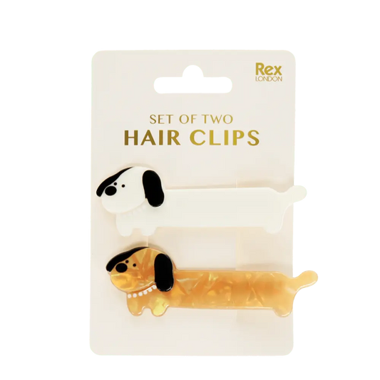 Barrettes à cheveux Sausage Dogs
