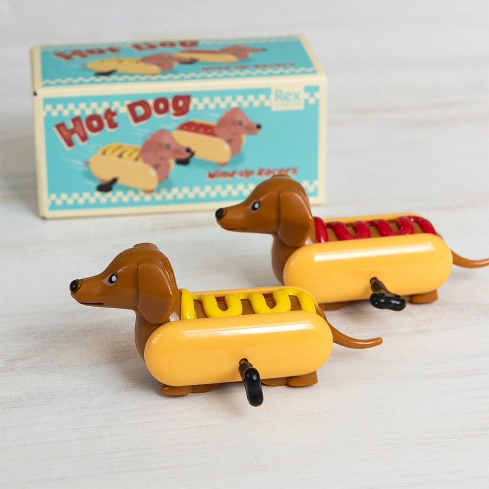Jouet à remontoir Hot Dog