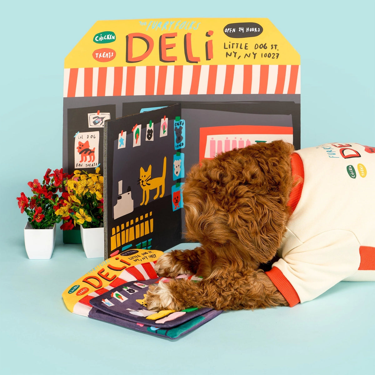 Tapis de fouille épicerie Deli