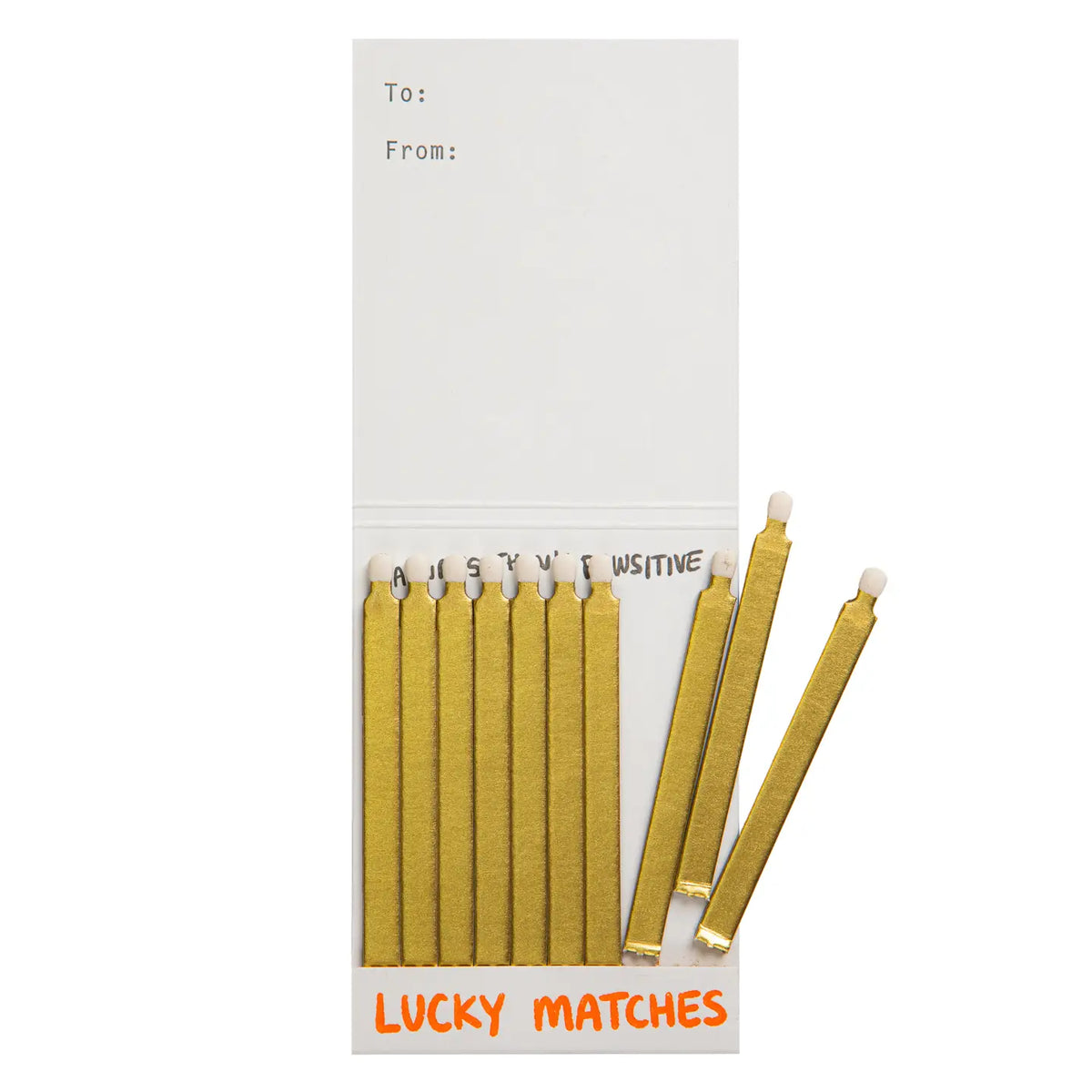 Pochettes de 10 allumettes Good Luck Cat