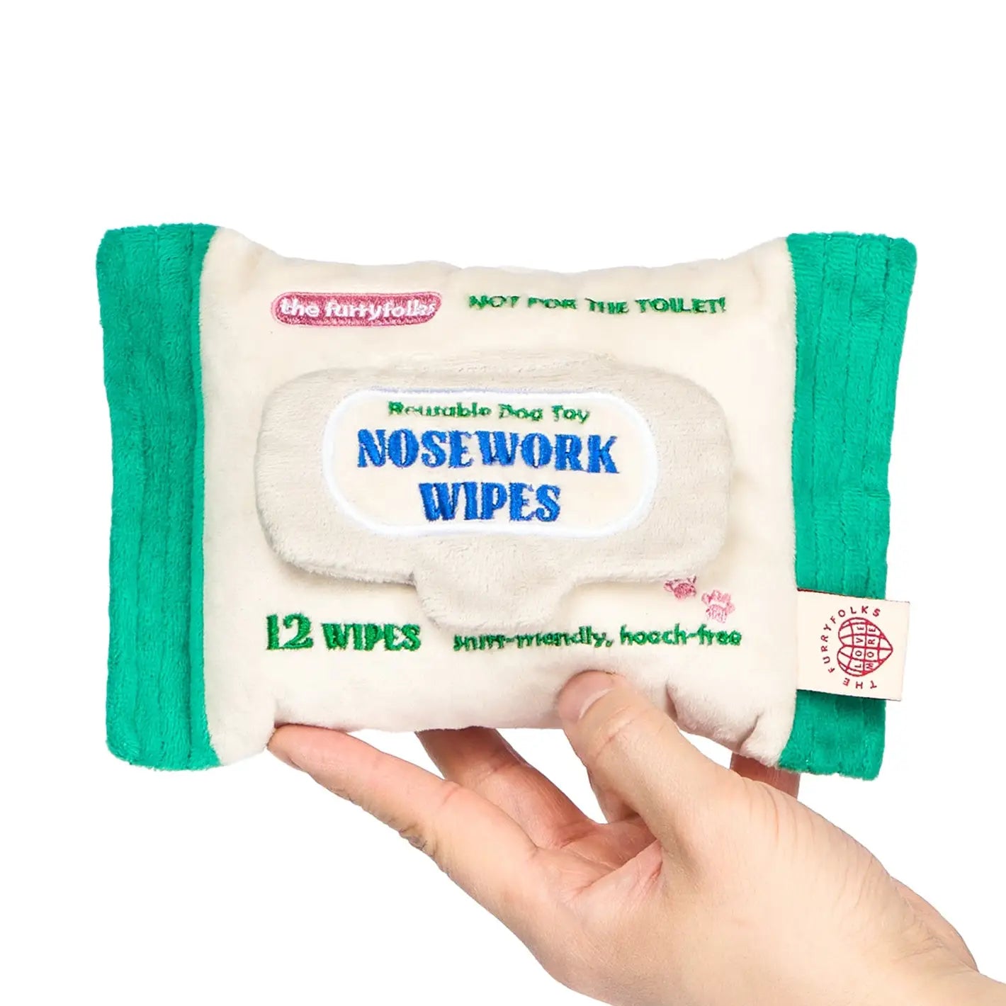 Jouet de fouille Nosework wipes