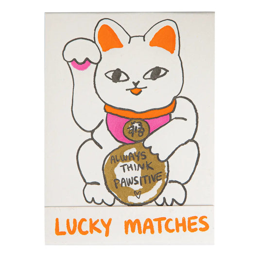 Pochettes de 10 allumettes Good Luck Cat