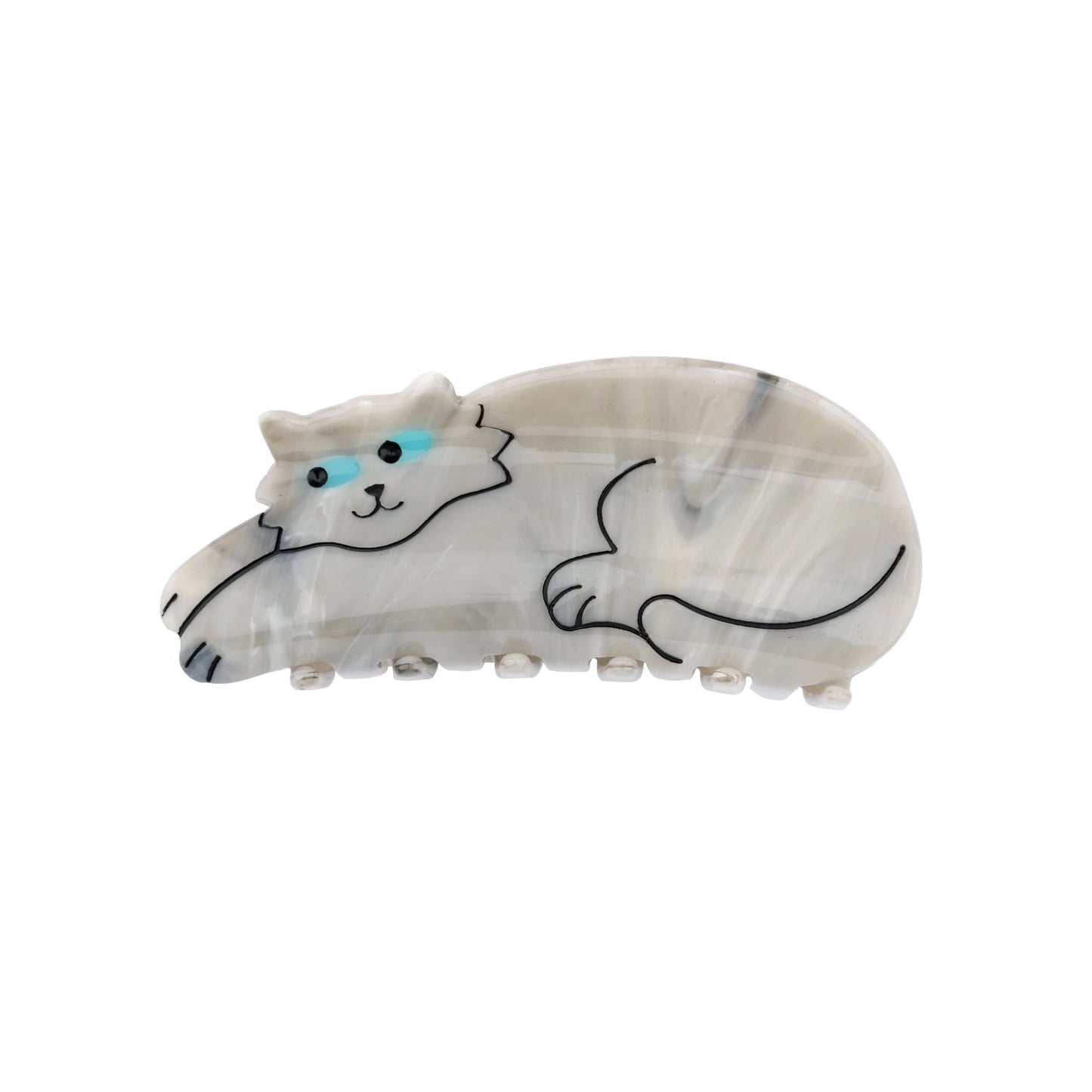 Pince à cheveux chat