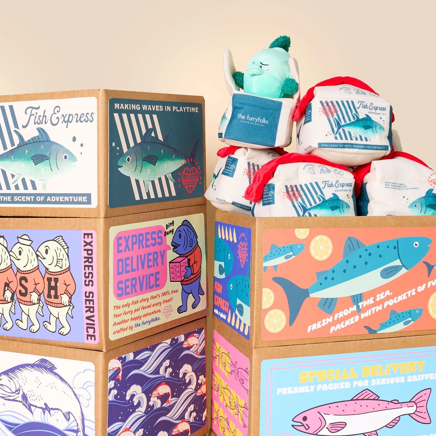 Jouet de fouille Fish Express