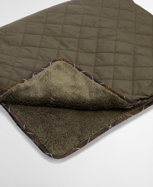 Couverture matelassée doublée polaire