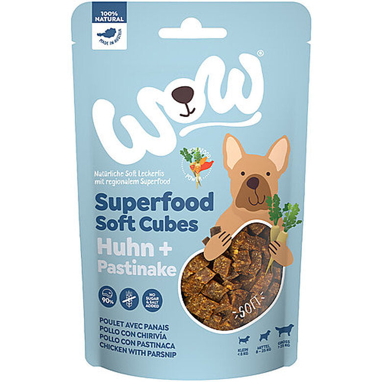 Friandises cubes Superfood Poulet et Panais