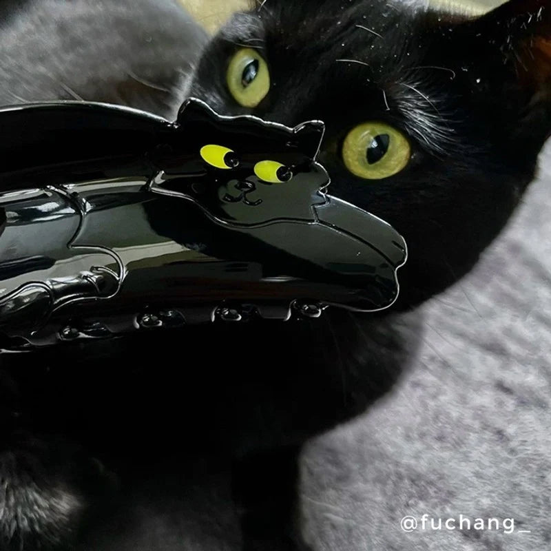 Pince à cheveux chat