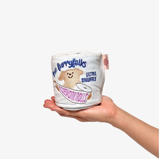 Jouet de fouille rouleau papier toilette