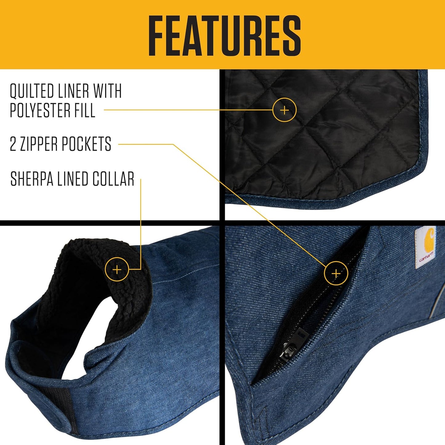 Manteau denim Midnight