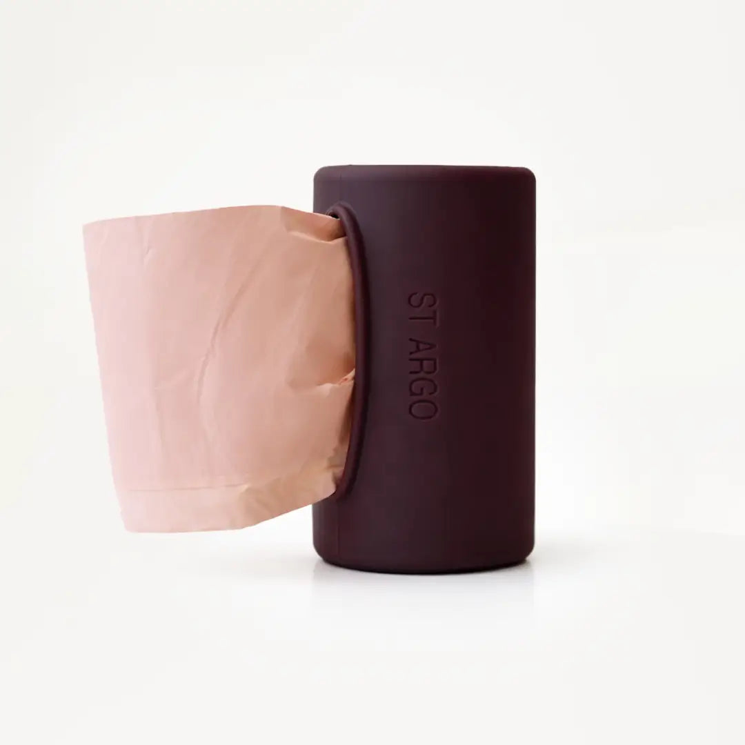 Distributeur de sacs à déjections en silicone