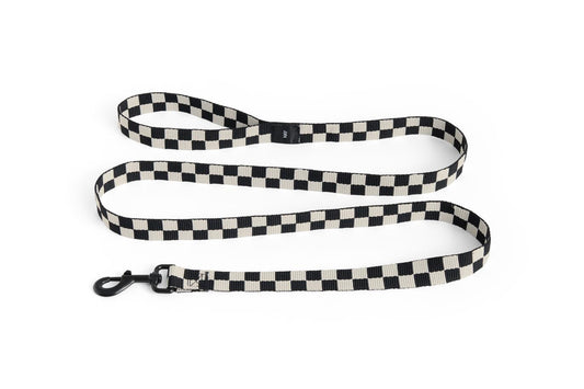 Laisse Check Black/White HAY