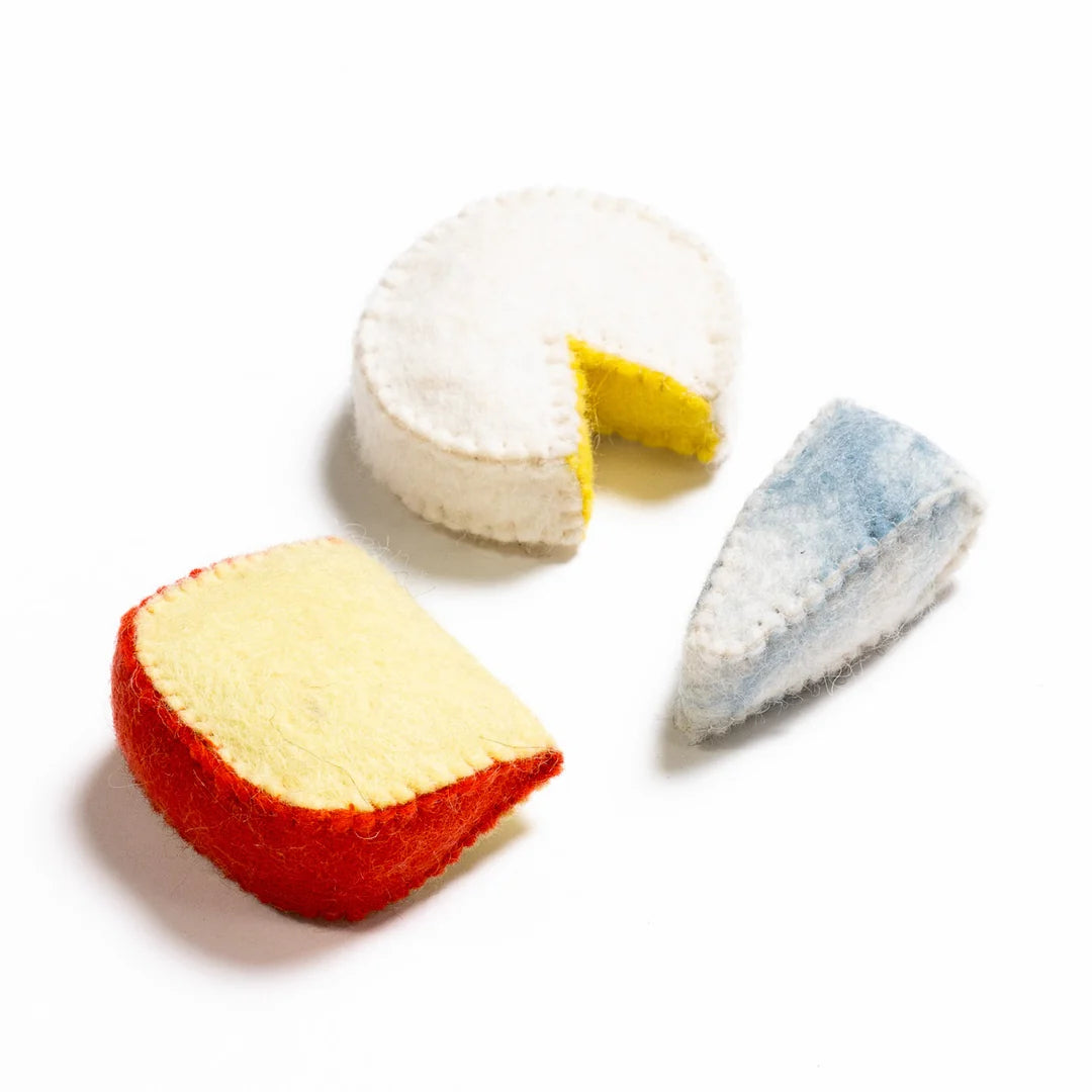 Jouet pour chat en feutre Purr-cuterie cheese