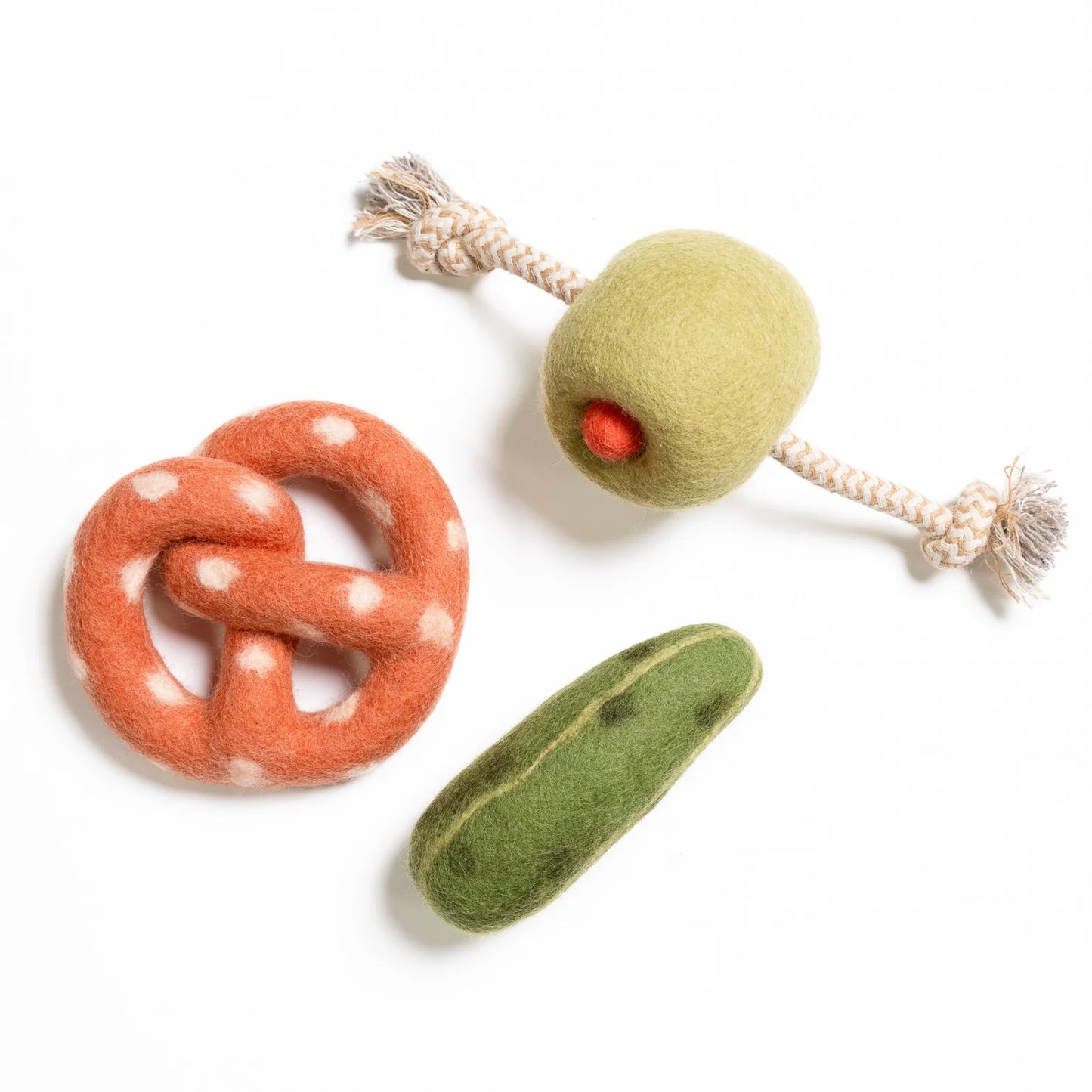 Jouet en feutre Soft Pretzel