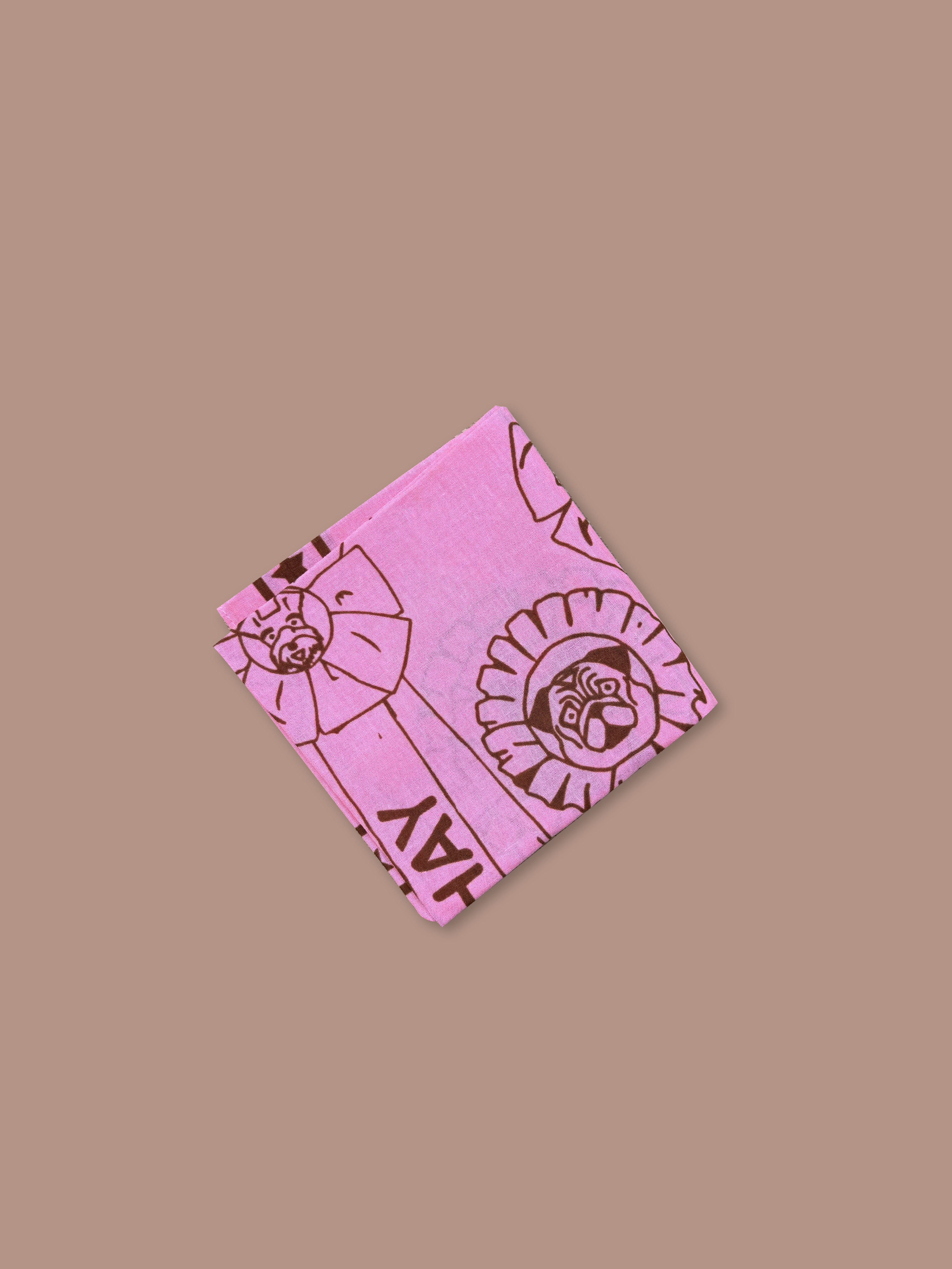 Bandana Pink HAY – BARKERS+BROTHERS