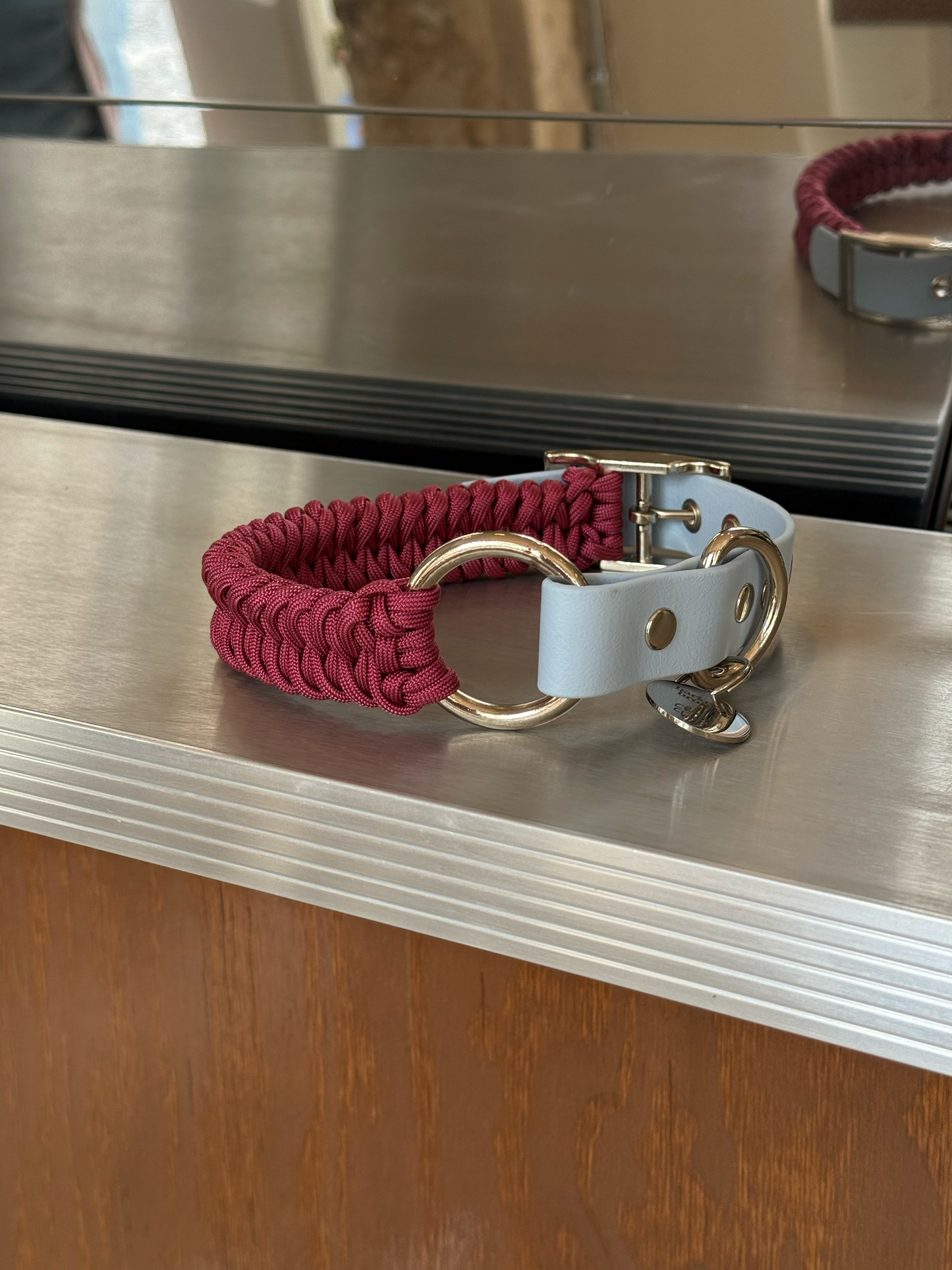 Collier bi-matière Plum