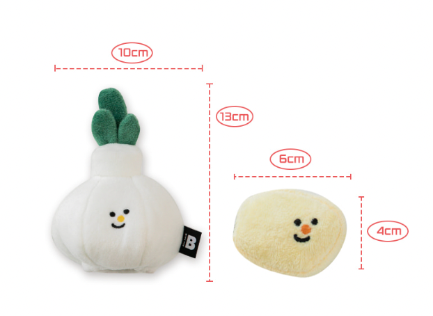 Jouet de fouille Garlic