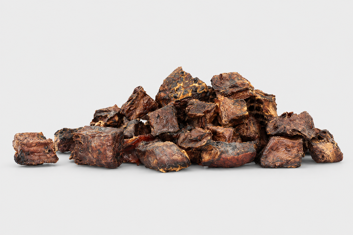 Cubes de poumon de cheval