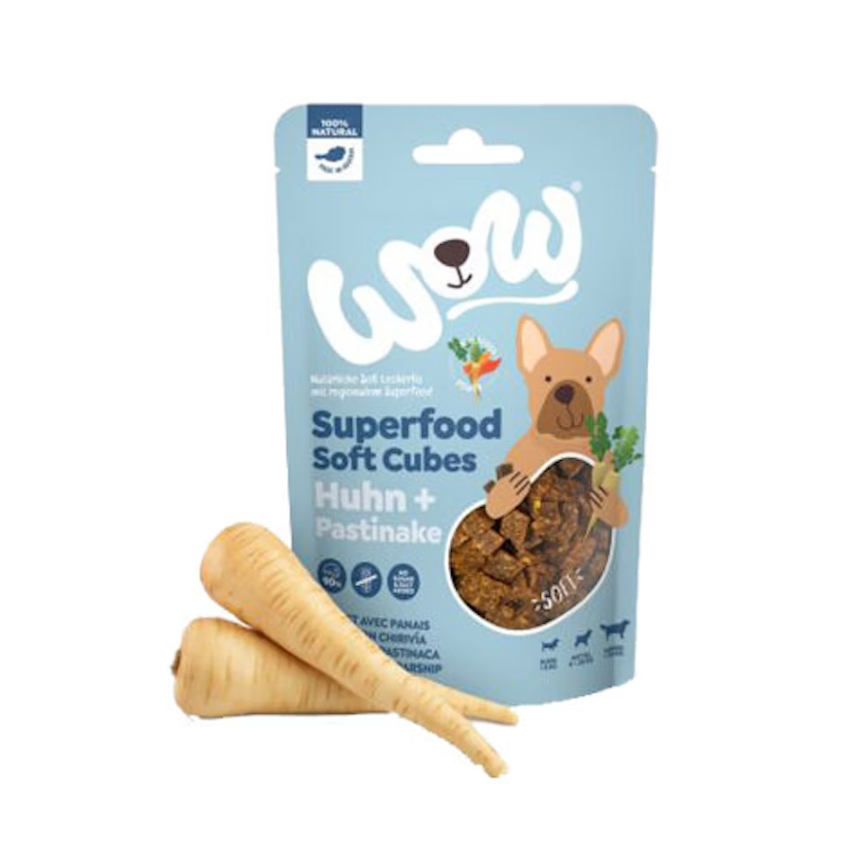 Friandises cubes Superfood Poulet et Panais