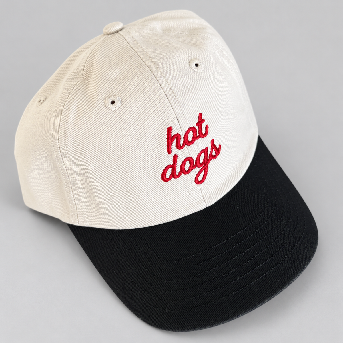 Casquette Hot-Dogs bicolore