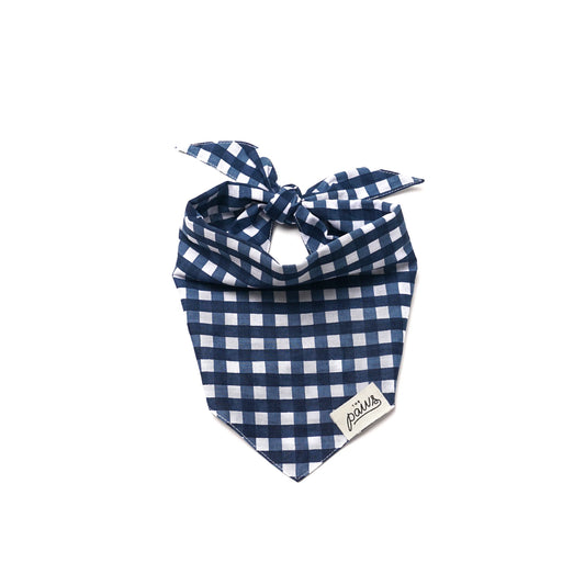 Bandana Classic blue check