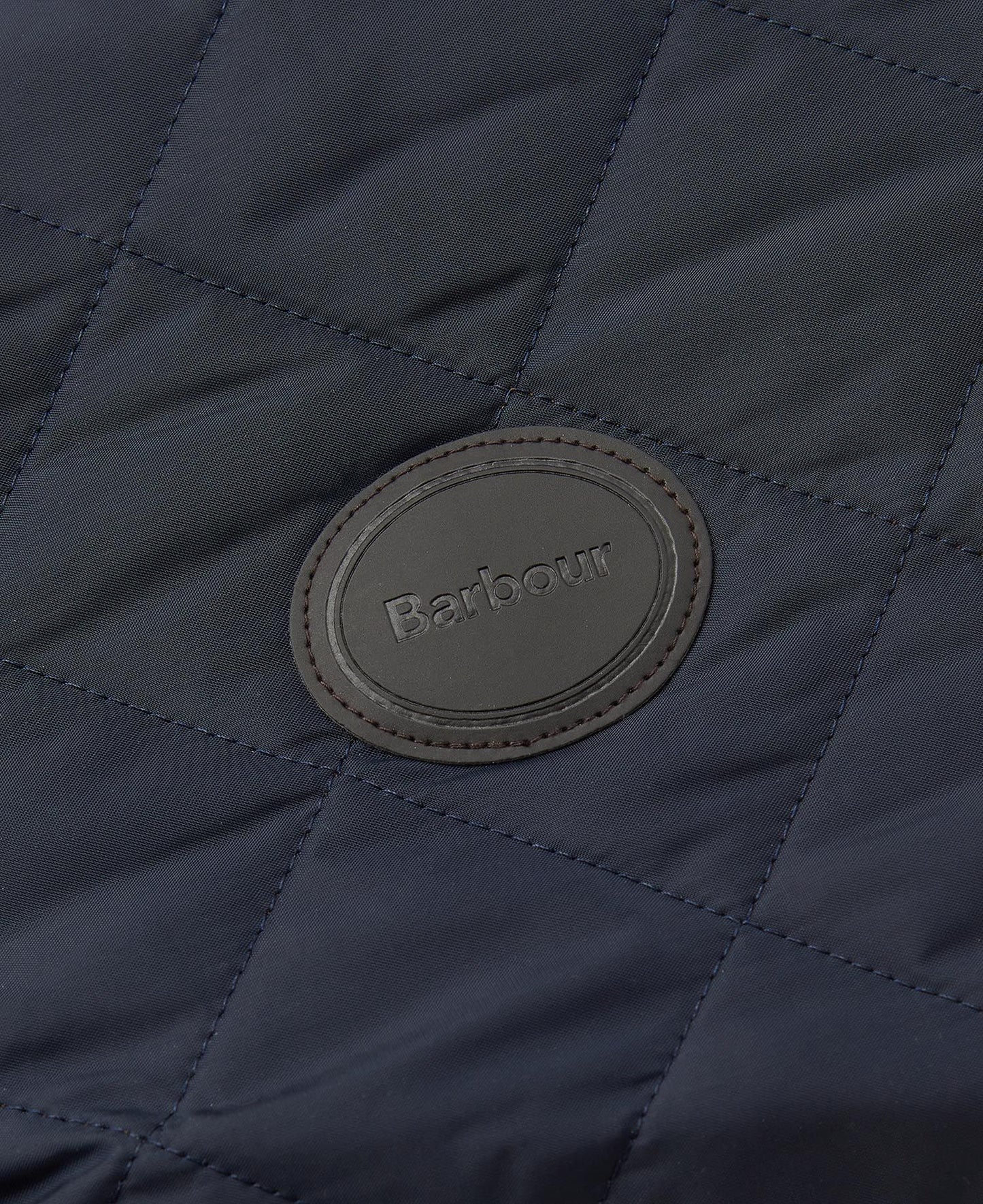 Barbour Quilted Dog Coat Navy