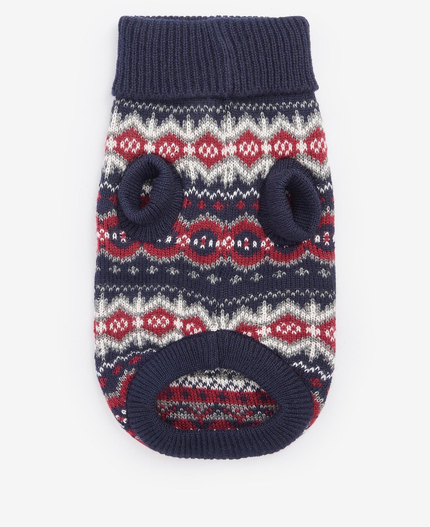 Barbour Pull Case Fair Isle Dog Blue Granite