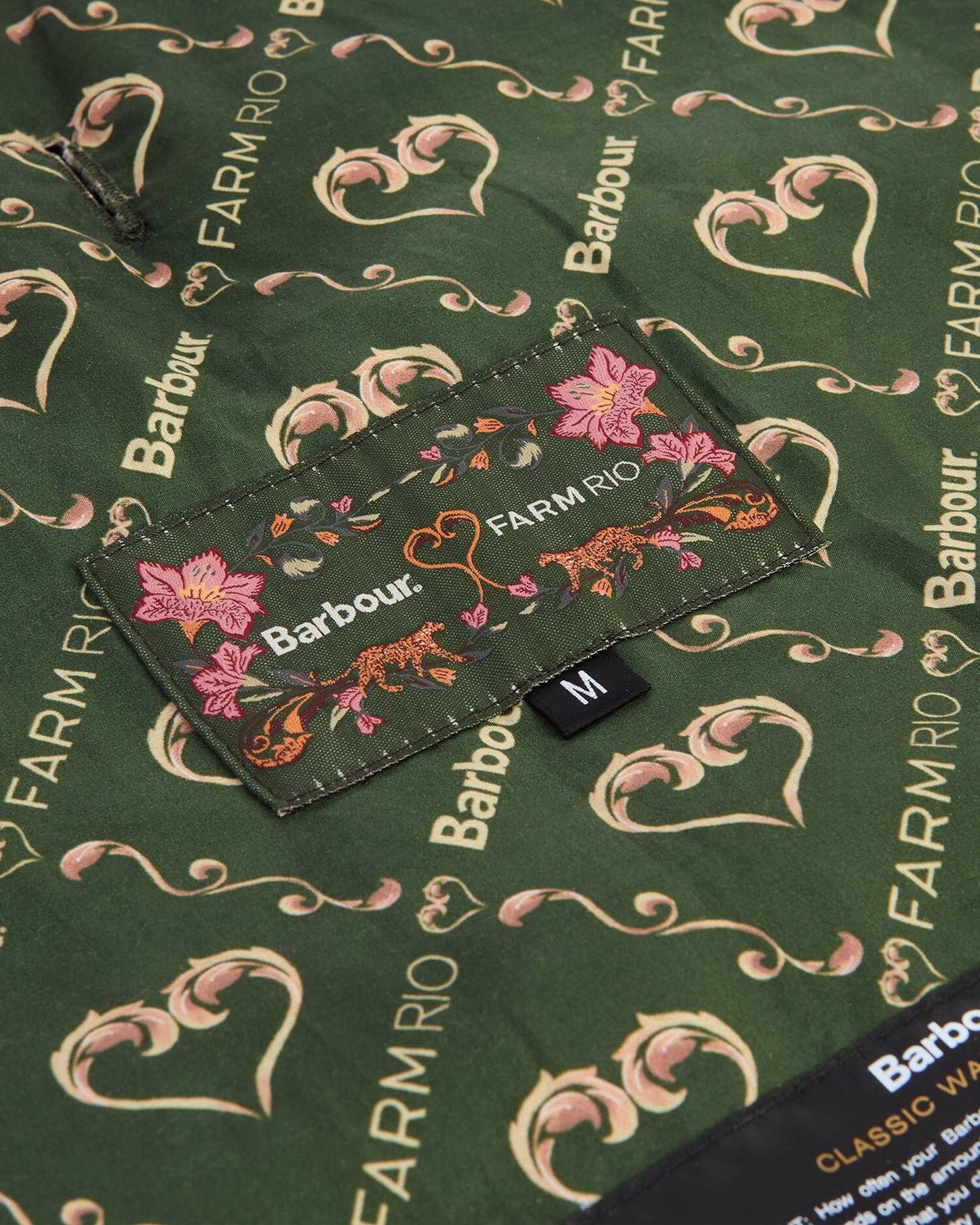 Manteau Pineapple Barbour x FARM Rio