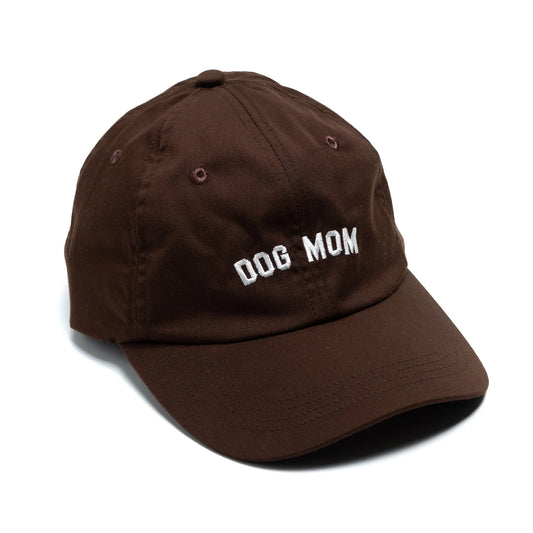 Casquette Dog Mom marron