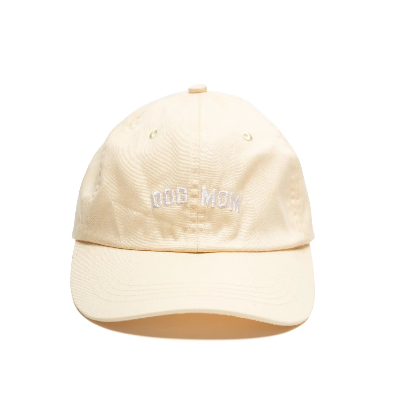 Casquette Dog Mom butter yellow