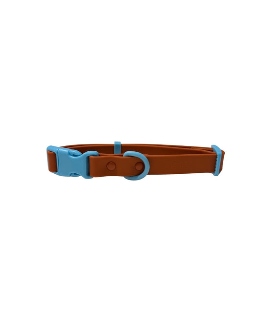 Collier imperméable choco blue