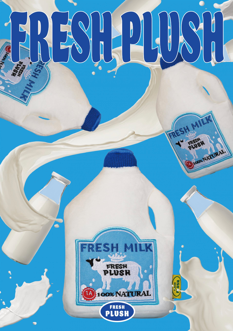 Jouet en peluche Fresh milk