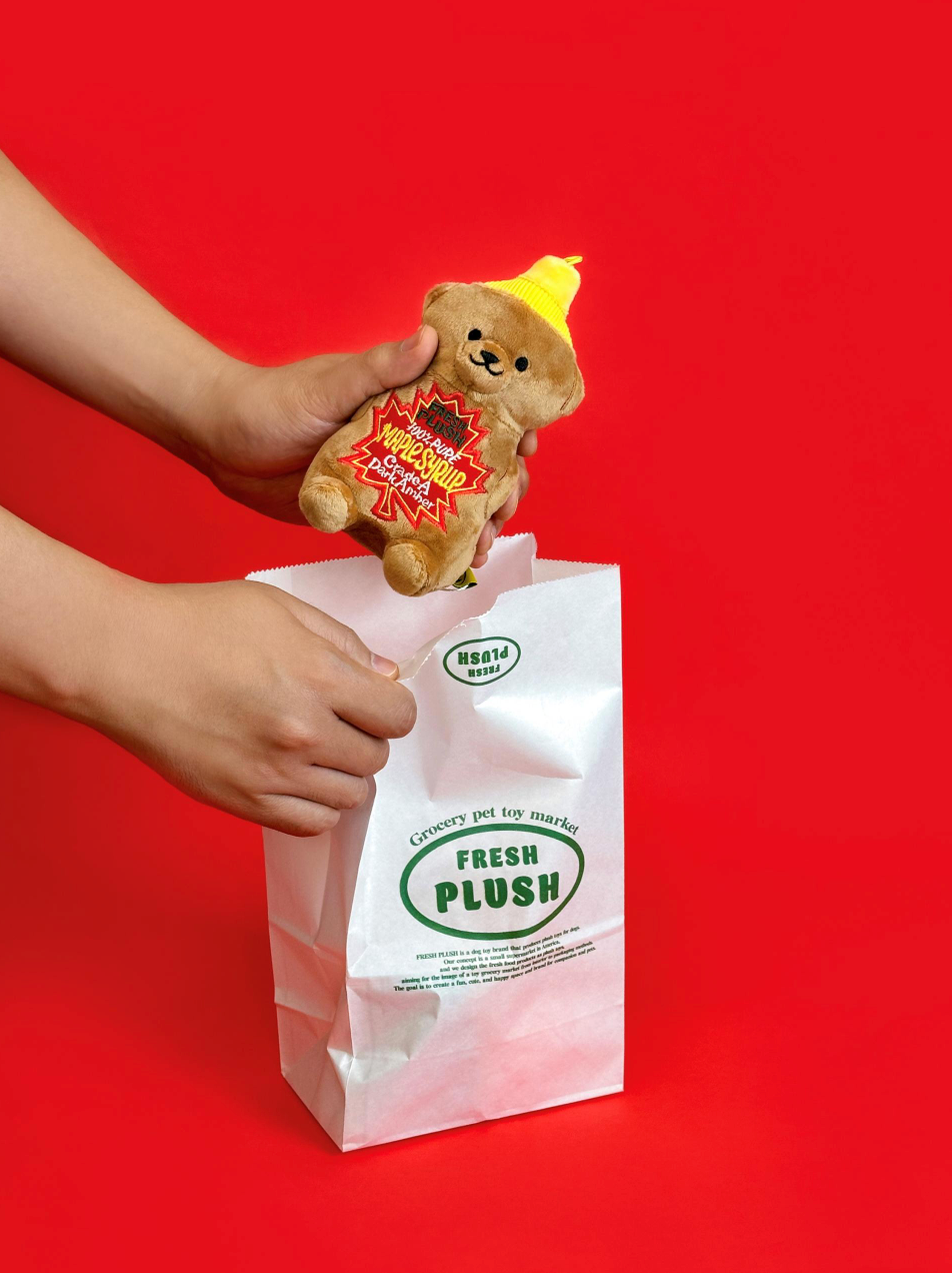 Jouet en peluche Sirop d'érable