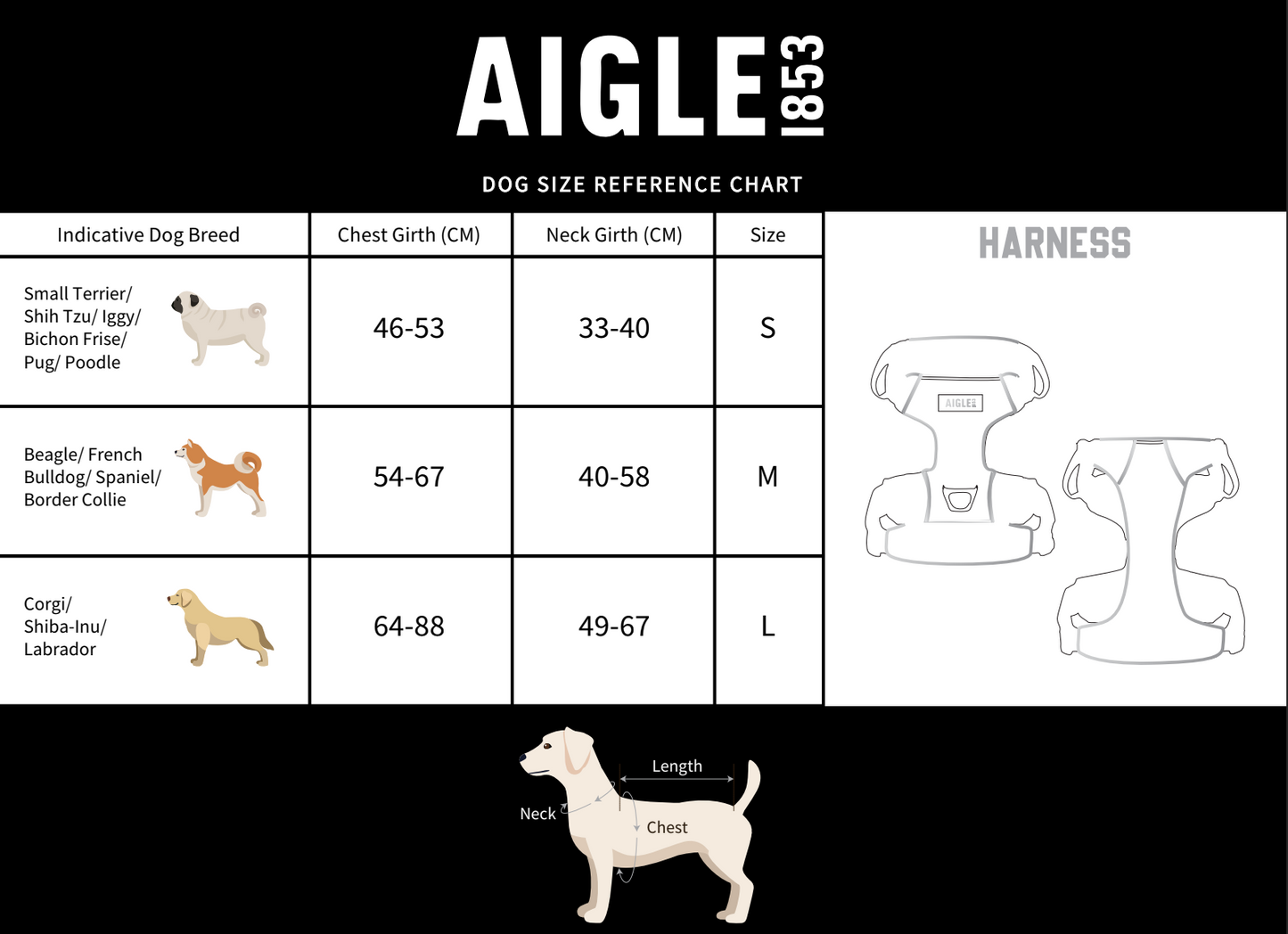 Harnais Aigle bleu marine