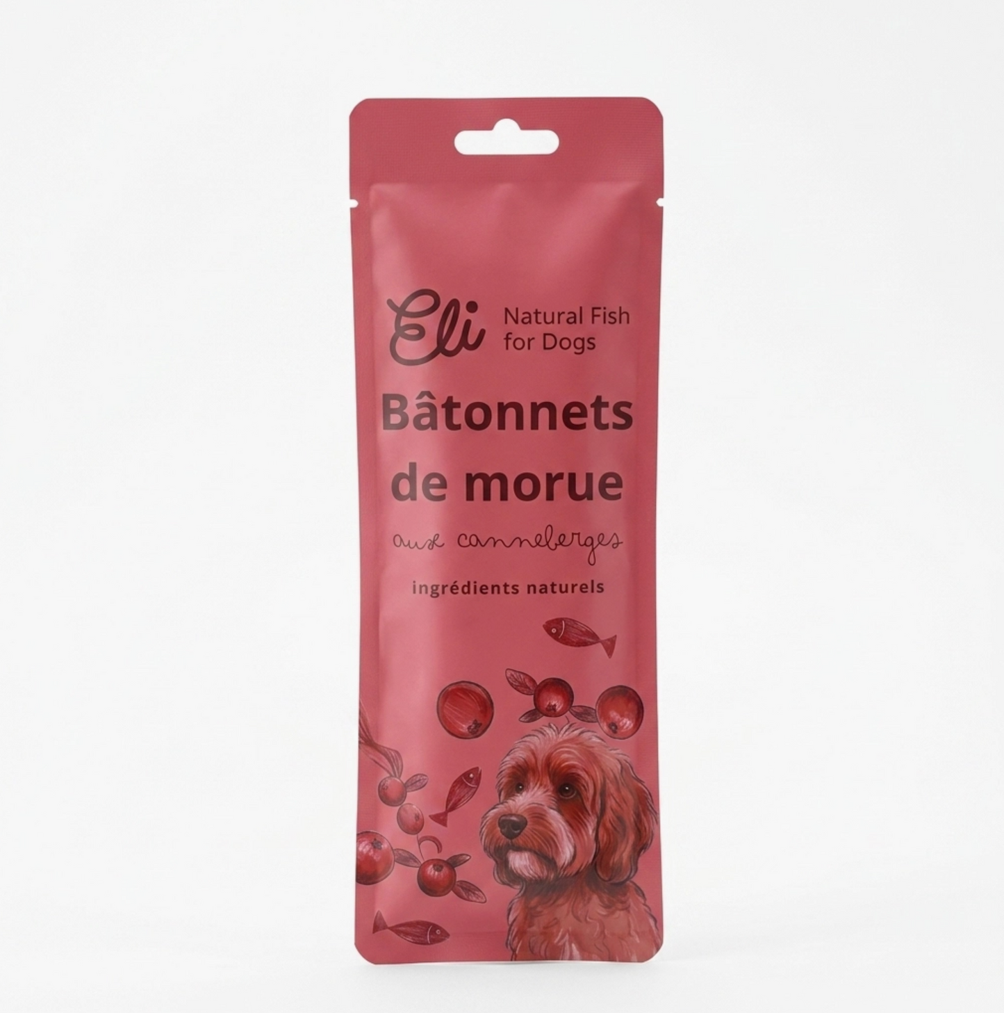 Bâtonnets de morue aux canneberges