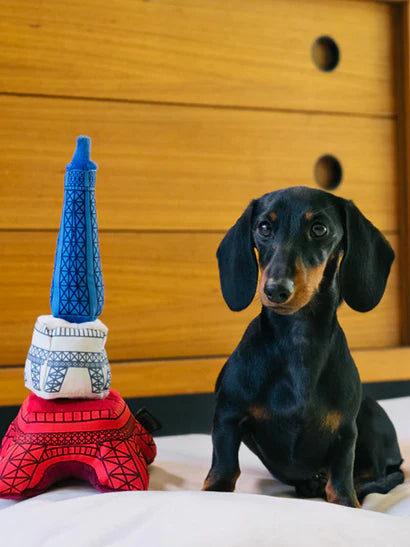 Jouet en peluche Tour Eiffel