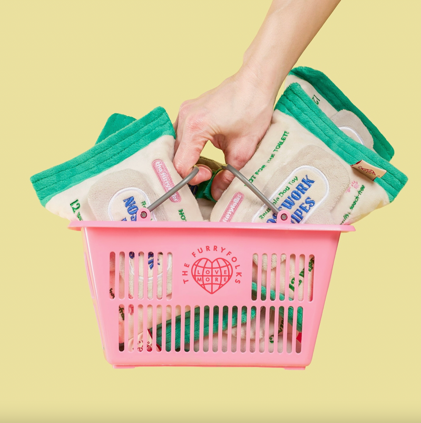 Jouet de fouille Nosework wipes