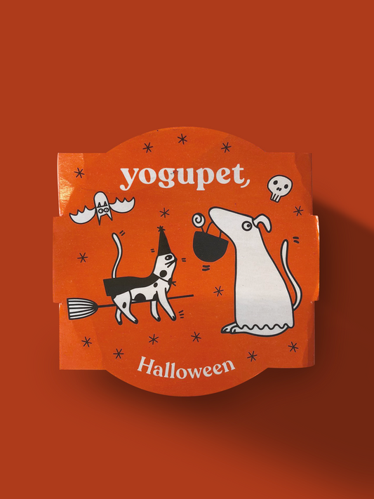 Yaourts pour chiens Halloween