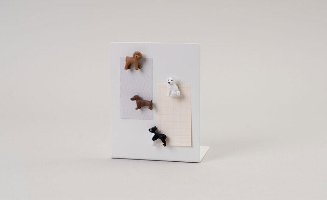 Mini magnets chiens x4