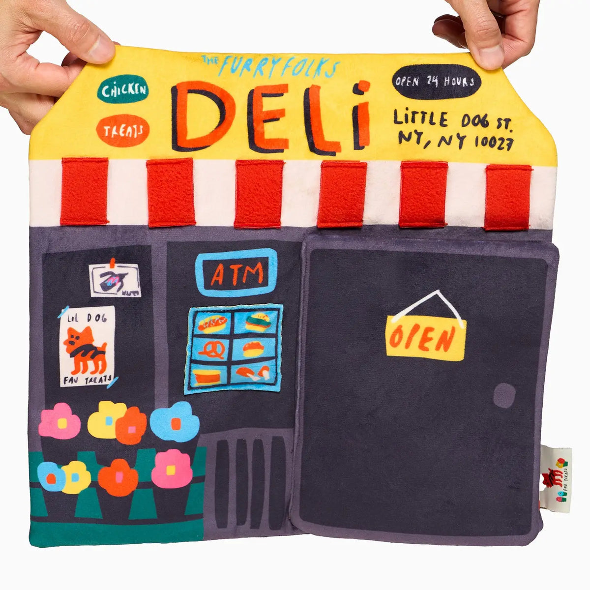 Tapis de fouille épicerie Deli