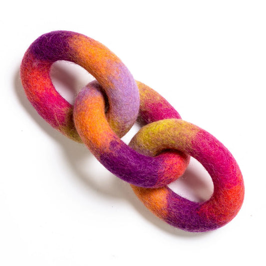 Jouet en feutre Link multicolore