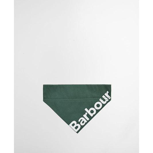 Bandana vert à logo Barbour