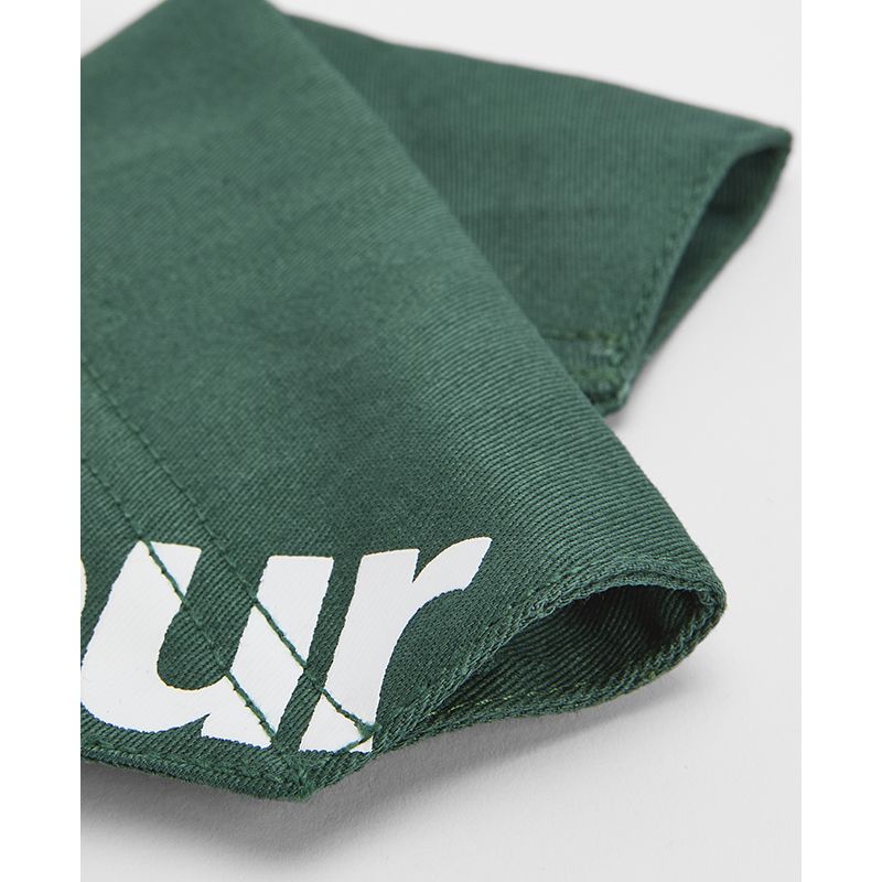 Bandana vert à logo Barbour